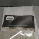 Diraysid 100% Blackout White Curtains Linen Curtains for Bedroom Grommet Thermal Insulated Room Darkening Drapes (2 Panels, W52 x L84 Inch)