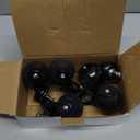 RidRed Office Chair Wheels Replacement Heavy Duty 2 Inch Roller Blade Wheels for Carpet Hardwood Floors,Support 2000 LB, Rubber Rollerblade Desk Chair Casters, Standard Stem Universal Fit, Set of 5 (Transparent Black)