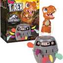 TOMY Pop Up T-Rex Board Game - Family and Preschool Kids Games for Family Game Night - Kids Activities and Jurassic World Toys - 2-4 Players - Ages 4 Years and Up