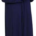 Prien Kids Muslim Prayer Dress With Hijab & Pouch, Soft Viscose Abaya For Girls, Islamic Clothes, Robe For Eid, Ramadan (Blue, Standard 8 - 12Y)