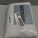 NICETOWN Bedroom Curtain Panels - Window Treatment Thermal Insulated Rod Pocket Room Darkening Curtains/Drapes for Bedroom (2 Panels, 42 by 63, Platinum - Greyish White)