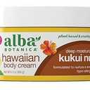 Alba Botanica Intense Hydration Whipped Body Butter, with Shea, Cocoa, and Kukui Nut Butters, 6.5 Oz