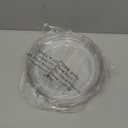 2 Set 2 Tier Non-Skid Acrylic Lazy Susan Turntable Organizer - Rotating Spice Rack - Spinning Organization for Kitchen, Pantry, Countertop, Closet, Bathroom, Vanity, Medicine Cabinet Organizing,9.25''