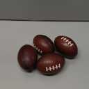 Syhood 4 Pcs 4 Inch Football Foam Stress Balls Adults Football Squeeze Sports Ball Pressure Anxiety Relief Toy Health Toy for Sports Party Favors