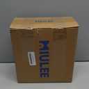 MIULEE Light Pink Room Darkening Curtains Thermal Insulated Drapes Solid Window Treatment Set Grommet Top Light Blocking Blackout Curtain for Living Room/Bedroom 2 Panels 52 x 84 inch Baby Pink