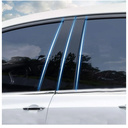 Fit for Toyota Tundra/Sequoia 2008-2021 Automobile Door Window Pillar Post Trim B Pillar Molding Trim 4Pcs