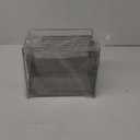 Mind Reader, Supply Storage, Makeup Accessory Organizer, 12 x 8 x 12, Silver (Pack of 2)