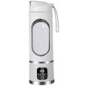 Fit for Portable Electric Juicer with Ice Crusher - USB Rechargeable 3-Speed Juice Maker for Outdoor and Home Use