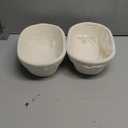 Banneton Bread Proofing Basket Banneton Basket Set Sourdough Proofing Basket Round Proofing Bowls Handmade Rattan Baskets and Liners (Oval 10 inch set of 2), Beige