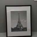 upsimples 16x20 Picture Frame, Display Pictures 11x14 with Mat or 16 x 20 Without, Wall Hanging Poster Frame, Black, 1 Pack