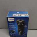 Philips Shaver for Men Series 3000 Rechargeable Wet/Dry Mens Electric Shavers Electric Razor for Men- Modern Steel Metallic