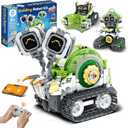 Sillbird Robot Building Kit with Remote Control STEM Gifts for Boys Age 8-12, Coding Robotic Toys for Kids Birthday - Build 3in1 Model with 518 Pieces