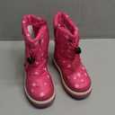 CIOR Winter Snow Boots for Boy and Girl Outdoor Waterproof with Fur Lined(Toddler/Little Kids) Size 26