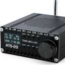 SI4732 All Band Full Frequency Radio Receiver, FM AM (MW and SW) SSB (LSB and USB) with Speaker, Antenna, Battery, Black