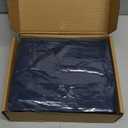 Lightweight Super Soft Easy Care Microfiber 4 Piece Bed Sheets Set with 14-Inch Deep Pockets, Queen, Navy Blue, Solid