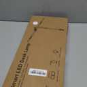 ONEMIX 42" LED Desk Lamp with Clamp, Architect Desk Light with Remote, Adjustable 4-Segment Bar, 1800LM Bright, Eye-Caring Desk Lamp for Home Office, Reading, Study, Dual Monitors, Workbench (White)