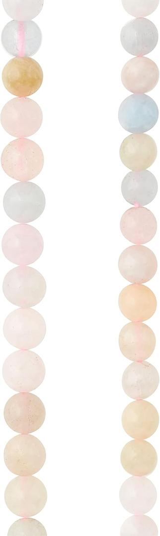 Morganite Round Beads, 4mm by Bead Landing