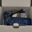 Bird Feeder with Camera Solar Powered : Smart Camera Bird Feeder 2K Live Feed Cam for Outdoor Backyard - Ai Identify Auto Capture Videos Pictures, Gifts for Bird lover Mom Dad, 2.4GHz WiFi (Blue)