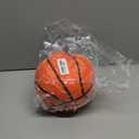 Silent Basketball Size 7 (29.5")  Grooved Airless Indoor Basketball for Quiet Dribbling and Indoor Training, Pro PU Foam Ball  Real Feel Higher Bounce Quieter (Orange)