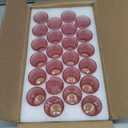 Supmind 24 PCs Votive Candle holders 1 broken