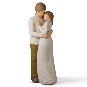 Couple Figurine, Love Statue Gift for Wedding, Romantic Couple Figurines Best Gifts for Anniversary, Valentine’s Day, Birthday