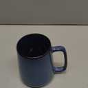 24 oz Large Ceramic Coffee mugs, Extra Large Tea and Coffee Cups, Large Handle Design, Big Coffee Mug for Office and Home, Microwave and Diahwasher Safe. (24 oz blue)