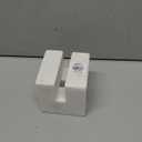 Creative Co-Op Contemporary Marble Cookbook Stand, White