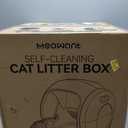 Meowant Automatic Self Cleaning Cat Litter Box with APP Control, Odor Free, Cat-Safe Anti-Stuck Technology, Larger Space & Low Entry for Multiple Cats, Kittens & Senior Pets