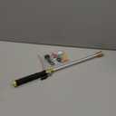 Upgraded Pressure Washer Wand, Brass Water Jet Nozzle for Garden Hose, Hydro Hose Quick Connector, Cleaning Watering Sprayer for Patio Lawn Paver Pool Car Window Glass