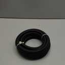 EVIL ENERGY 12AN PTFE Fuel Line Kit,AN12 E85 Nylon Braided Fuel Hose Black 10FT