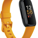 Fitbit Inspire 3 Fitness Tracker – Advanced Health Insights with Stress Management, Workout Intensity & Sleep Tracking, 24/7 Heart Rate, Includes Small and Large Classic Bands (Morning Glow/Black)