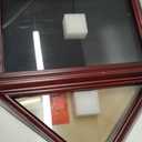 Solid Wood Flag Certificate Display Case Box with HD Tempered Glass Fit Small Folded 3'x5' American Flag(Not for 9.5'x5' Burial Flag), Veteran Military Shadow Box Felt Lining for Badge Medal, Mahogany