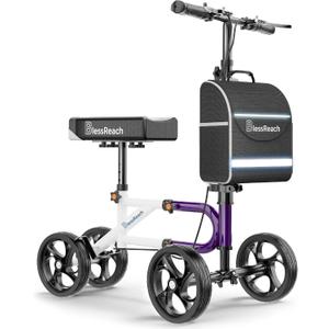 BlessReach Lightweight Knee Scooter for Adults for Foot Injuries,Knee Pad