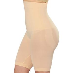 SHAPERMINT Shapewear for Women - High-Waisted Shapewear Tummy Control Shorts, Thigh Slimmer, Underwear for Women Size M