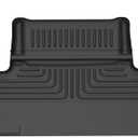 Husky Liners Weatherbeater Floor Mats | Fits 2020-2026 Ford Explorer w/2nd Row Bucket w/Floor Console or 2nd Row Bench | 3rd Row, 1-pc Black - 19321