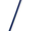 SPARTA 48" Fiberglass Replacement Handle with 3/4" Acme Thread Tip, Polyester Veil Reinforced, Hanging Cap, Commercial Cleaning, Blue