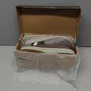 PROMOLA Wide Toe Box Shoes for Men Casual Dress Shoes Wide Width Non Slip Walking Shoes with Arch Support (9.5 Wide, Khaki)