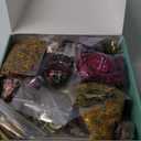 40 Bags Natural Dried Flowers Kit, Natural Dried Herbs with 2 Mesh Drawstring Bag for Soap,Candle,Resin Jewelry Making,Bath,Nail - Rose Petals,Rosebuds,Lilium,Jasmine,Don't Forget Me and More (40 Bags*10g)