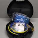 Snow-Chains Auto Fixing 1 Min Quick Fit Easy Installation Tire-Chains, Portable Reusable Universal Emergency Tire Traction Chain for Passenger Car, Pickup Trucks and SUV - Set of 2