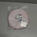 White Rubber Weather Stripping Door Seal Strip, D Shape Door Weather Seal Strip, Self-Adhesive Soundproofing Frame Insulation Tape for Doors Frame/Window Seal,Blocks Cold Drafts Noise