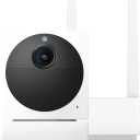 Wyze Cam Outdoor Starter Bundle v2 (1 Camera + Base Station) - 1080p HD Wireless Home Security Camera, Battery-Powered, IP65 Rated, Color Night Vision, 2-Way Audio, Compatible with Alexa & Google