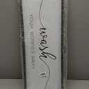 SRSZHIYUE Laundry Room Wall Decor Wash Your Worries Away Bathroom Humorous Sign 32"x12" Toilet Large Modern Farmhouse Simple Plaque Funny Restroom Wood Framed Art Hanging (Black)