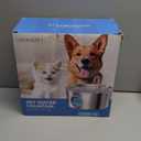 Pet Water Fountain for Large Dogs: Metal Dog Water Fountain - Silent Big Cat Fountains - 7L/236oz/1.8G Dog Drinking Fountains Inside - GROOKPET Water Fountains for Pets Indoor Large - 9 Filters