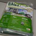BAGSTER 3CUYD Dumpster in a Bag holds up to 3,300 lb, Green