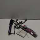 Pro Ionic Hair Straightener Brush for Women - 9 Temp Settings with LED Display, 20s Fast Heat (250F-410F), Dual Voltage & Travel Bag for Frizz-Free Salon Finish