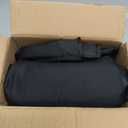 Magnetic Fireplace Cover, Fireplace Blocker Blanket Stops Heat Loss, Adjustable Fireplace Draft Stopper with 12 Magnets for Indoor Iron Frame Black 42" W x 33" H