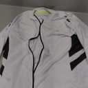 ARSUXEO Men's Full Zipper Long Sleeves Cycling Jersey Bicycle BikingBike Shirt 6030 (Large, White)