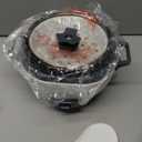 BLACK+DECKER Rice Cooker 6-Cup (Cooked) with Steaming Basket, Removable Non-Stick Bowl, White