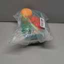 130Pcs Kitchen Playset, Toddler Pretend Cooking Play Pots, Pans, Utensils Cookware, Daily Food Fruit Veges, Shopping Storage Basket, Dessert, Prop Money, Learning Gift for Child (White)