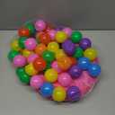DISHIO Ball Pits with 50 Balls, Pop up Tents for Kids with Star Lights, Ball Pit for Toddlers, Princess Tent Toy for 1,2,3 yrs Birthday Gifts for Girls, Easy to Assemble and Store (50 Balls Included)
